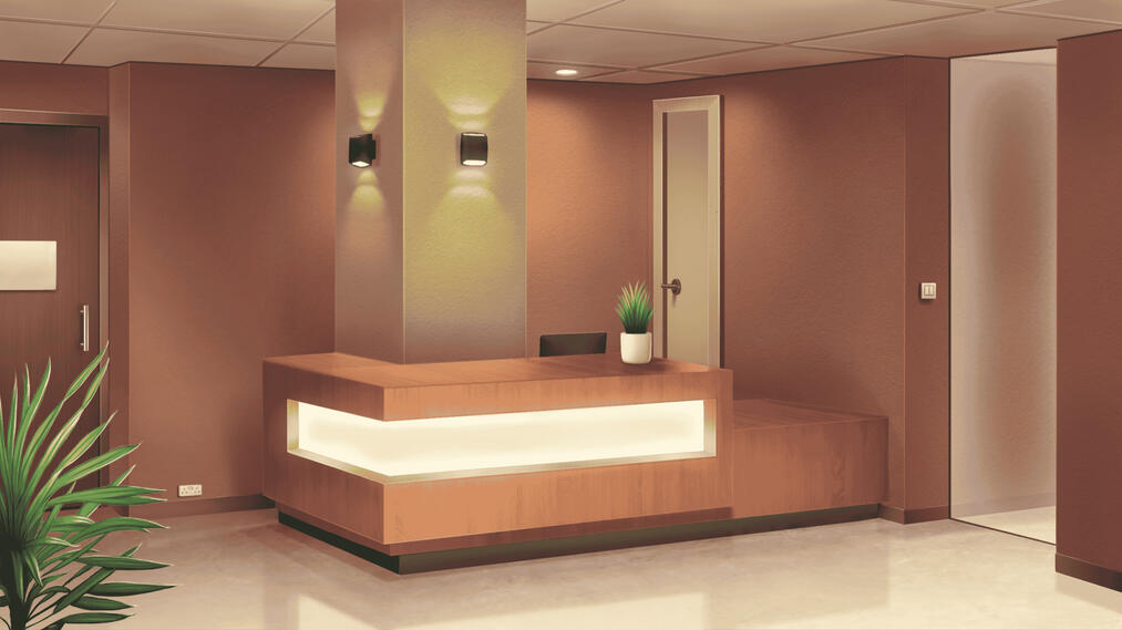 Hotel reception