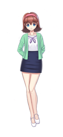 Standing girl